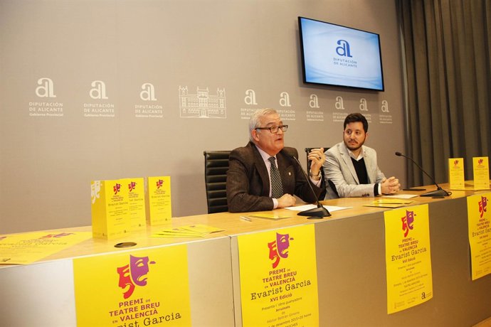 Asencio y Beltrán este miércoles durante la presentación