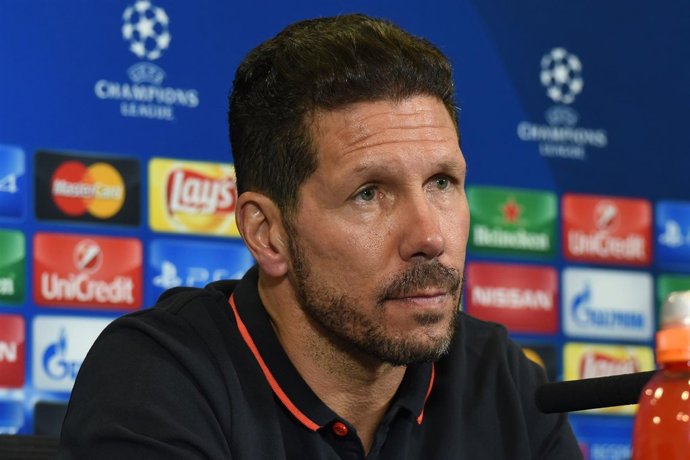 Diego Pablo Simeone, "Cholo", rueda de prensa de Champions