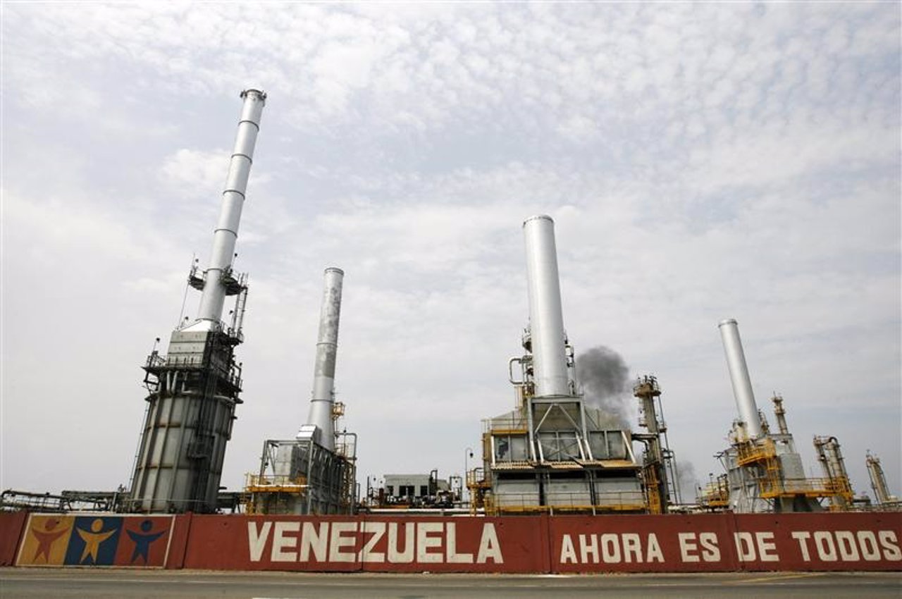 Imagen de archivo de la refinería El Palito en Puerto Cabello, Venezuela, sep 23