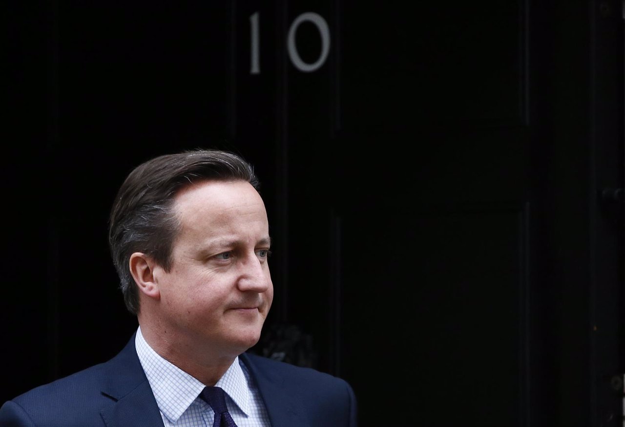 El primer ministro de Reino Unido, David Cameron