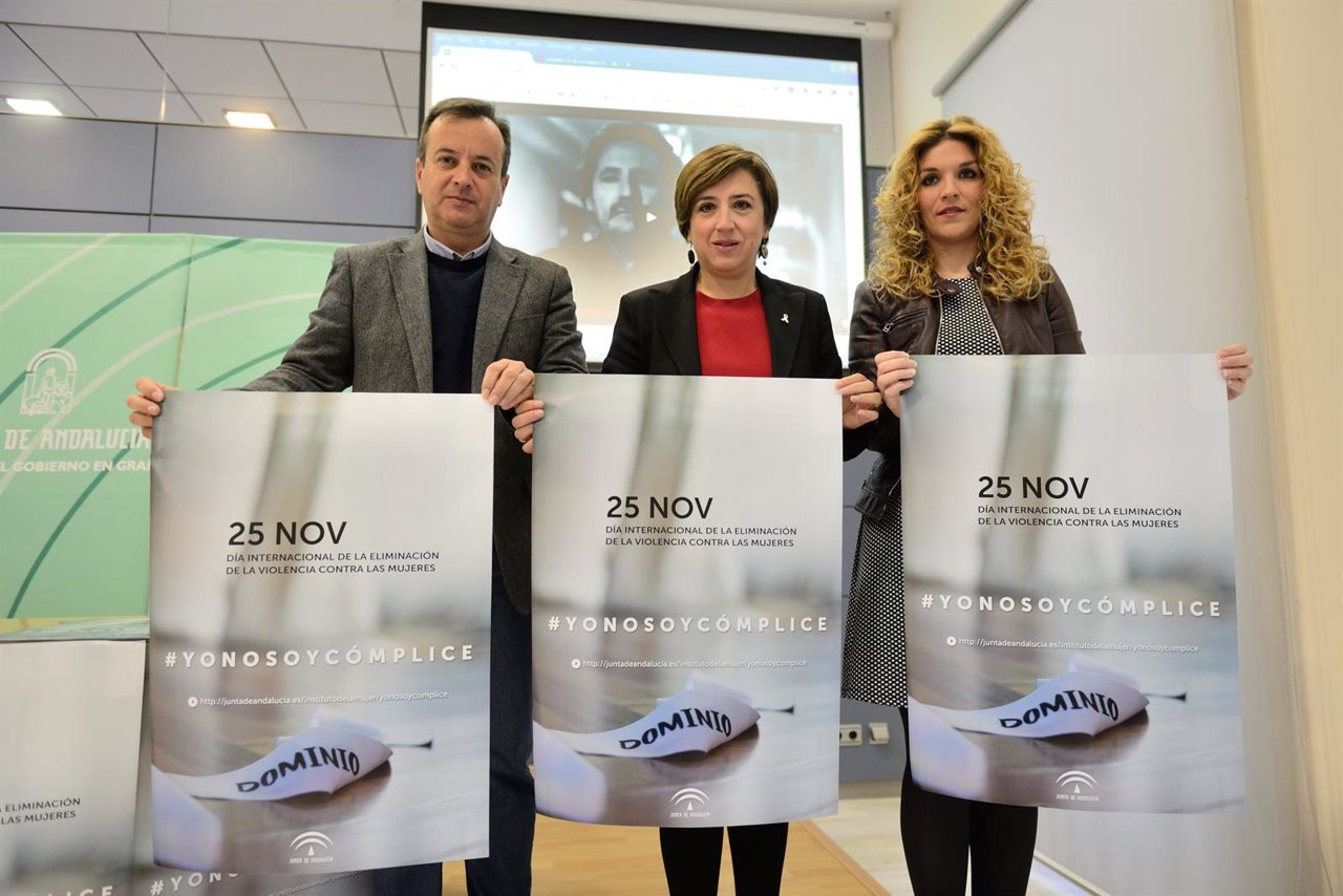 Presentación de los datos de violencia de género en Granada.