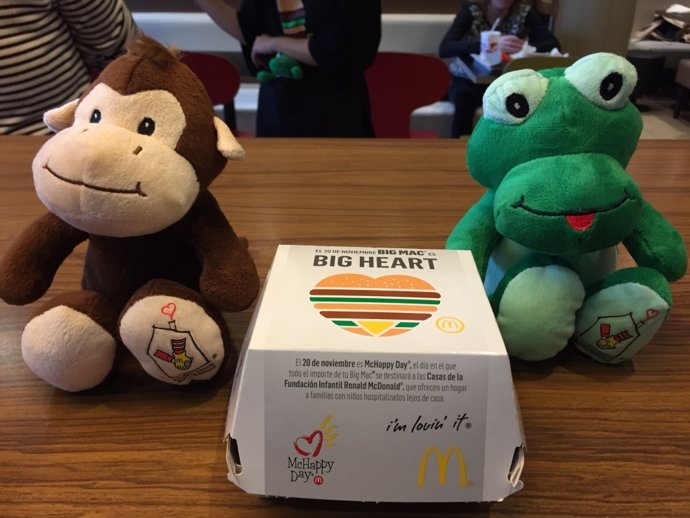 McDonald's ayuda a niños hospitalizados 'McHappy Day'