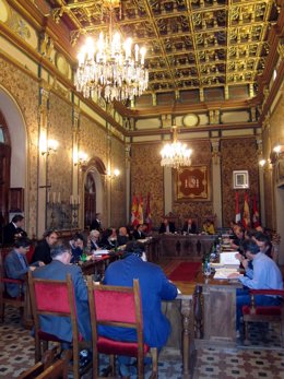 Pleno en la Diputación de Valladolid