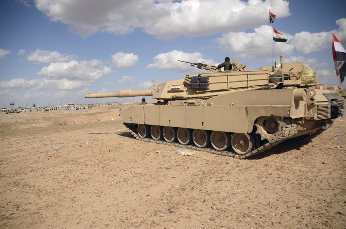 Tanque del Ejército iraquí