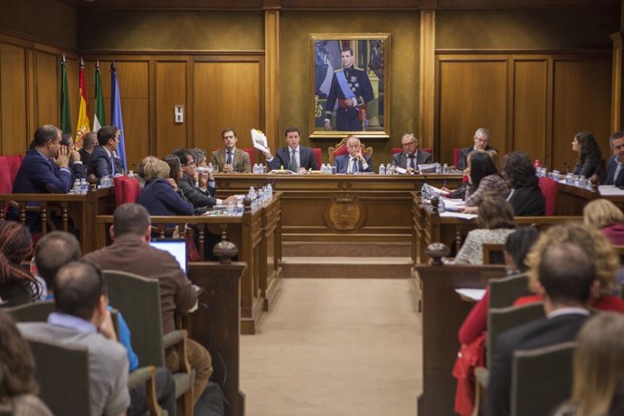 Pleno ordinario en la Diputación de Almería