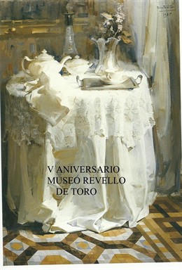 Cartel del V Aniversario del Museo Revello de Toro