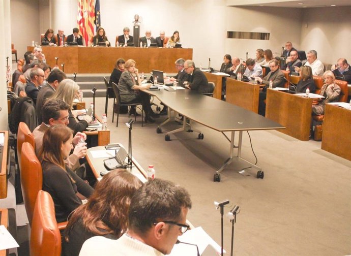 Pleno de la Diputación de Barcelona