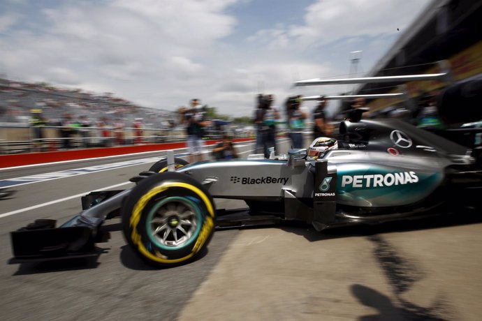 El piloto británico Lewis Hamilton (Mercedes).