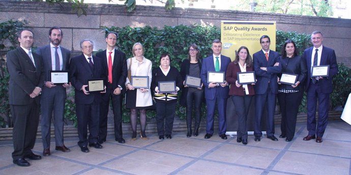 Grupo Fuertes, Oro en los SAP Quality Awards