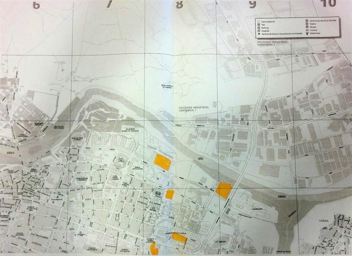 Parcelas plantadas por el PSOE