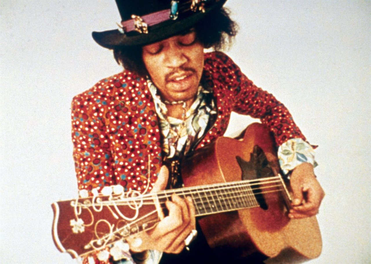Jimi Hendrix en 1973