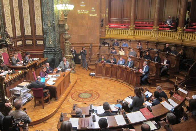 Pleno del Ayuntamiento de Barcelona