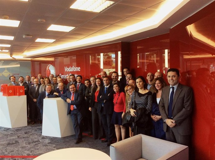 Visita de Diputaciones andaluzas al Vodafone Smart City de Sevilla