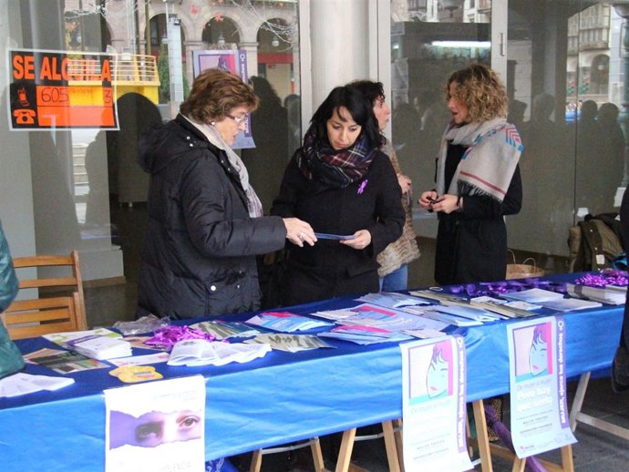 Mesas informativas contra la violencia de género 