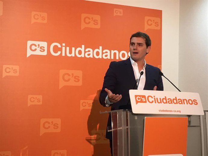 El presidente de Ciudadanos, Albert Rivera