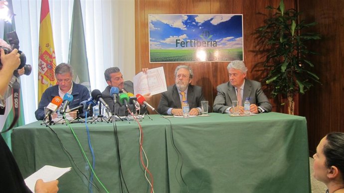 El director de Fertiberia, Roberto Ibáñez.