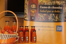 Higos chumbos zumo lanzamiento botellas málaga diputación 