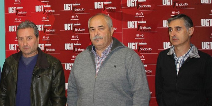 Antonio Lopera, Antonio García Aperador y Delfín Álvarez