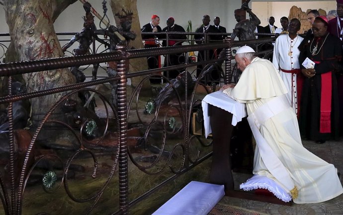 Viaje del Papa a África, Uganda