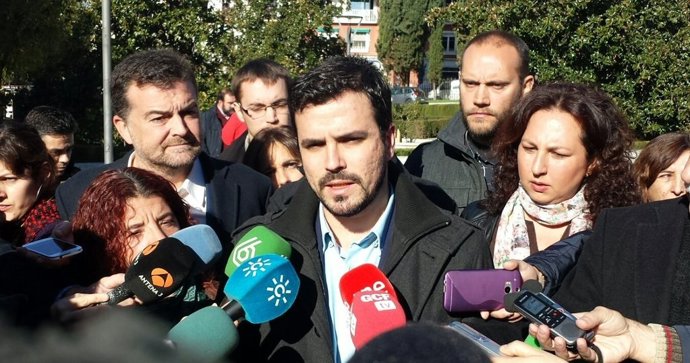 Alberto Garzón y Antonio Maíllo en Granada 