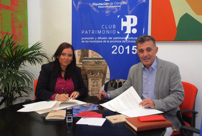 Firma de acuerdo entre la Diputación de Córdoba y Ayuntamiento de Villa del Río