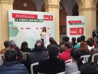 Susana Díaz insta a los socialistas a hacer campaña porque Andalucía es "clave" para la victoria de Sánchez