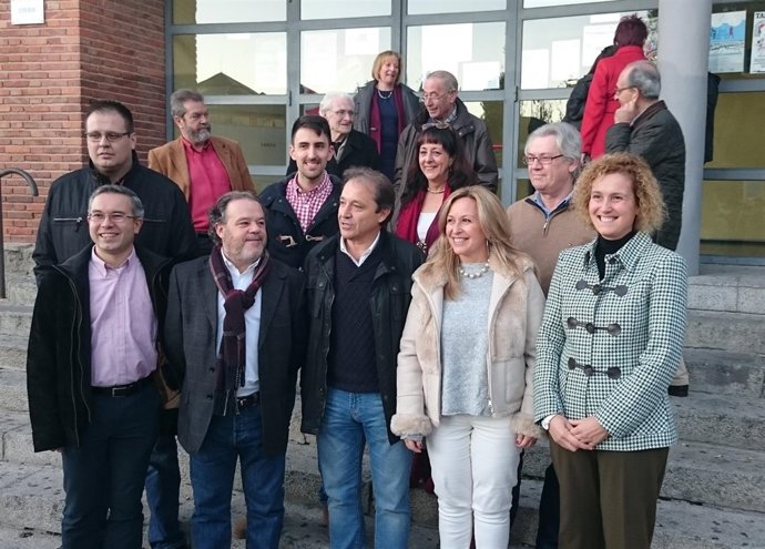 Trinidad Jiménez en un acto en Segovia