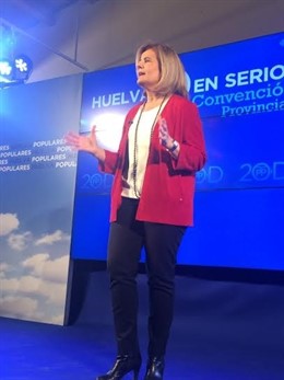 La ministra de Empleo, Fátima Báñez.