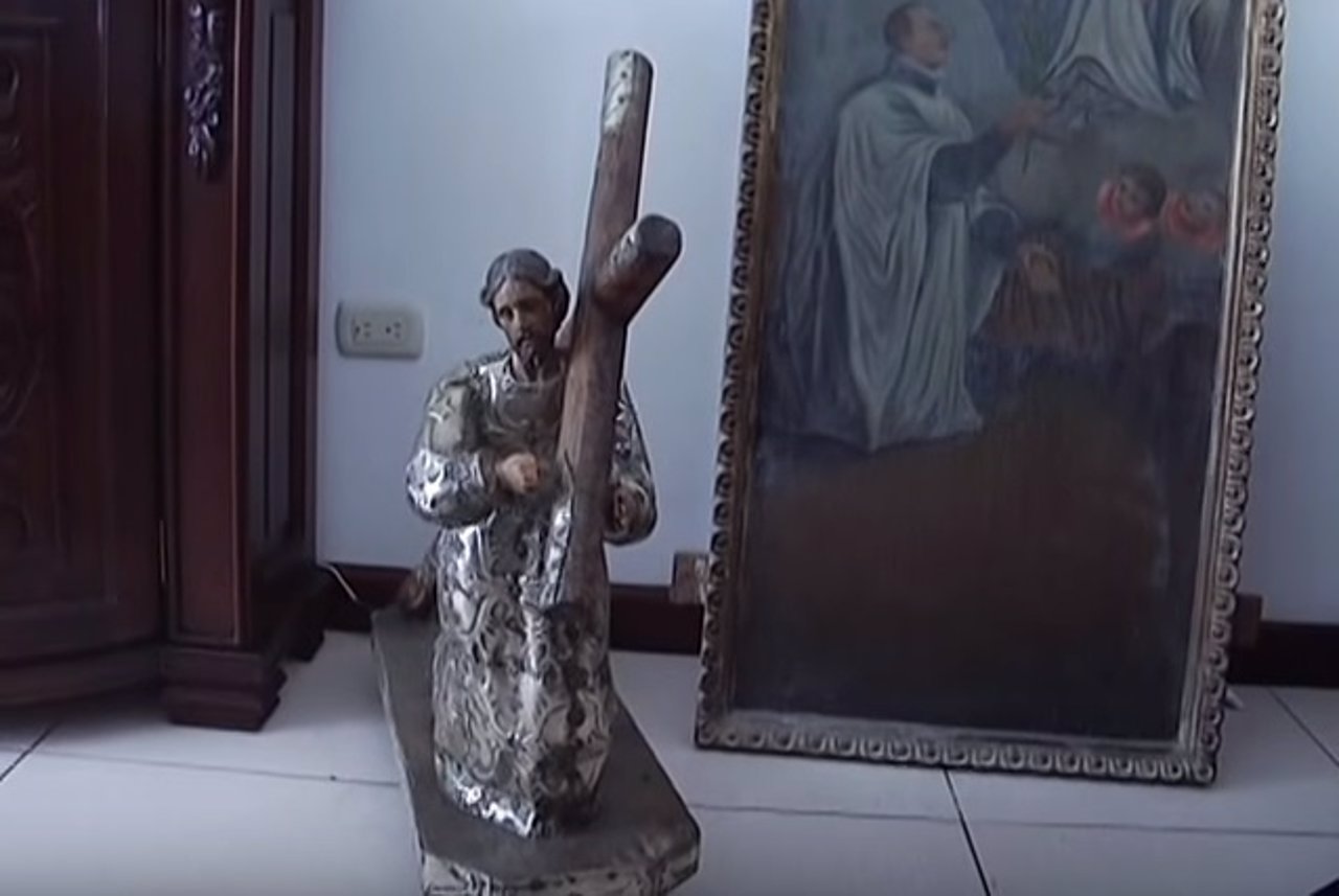 Obras de arte fueron encontradas en casa de un narco en Guatemala