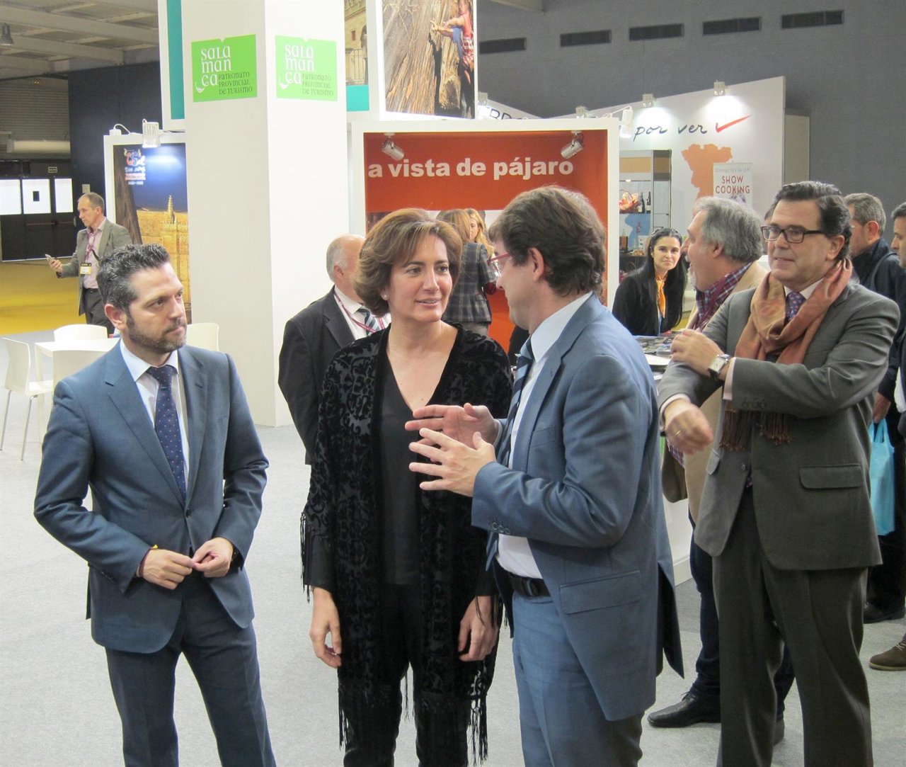 García Cirac junto a Fernández Mañueco en Intur