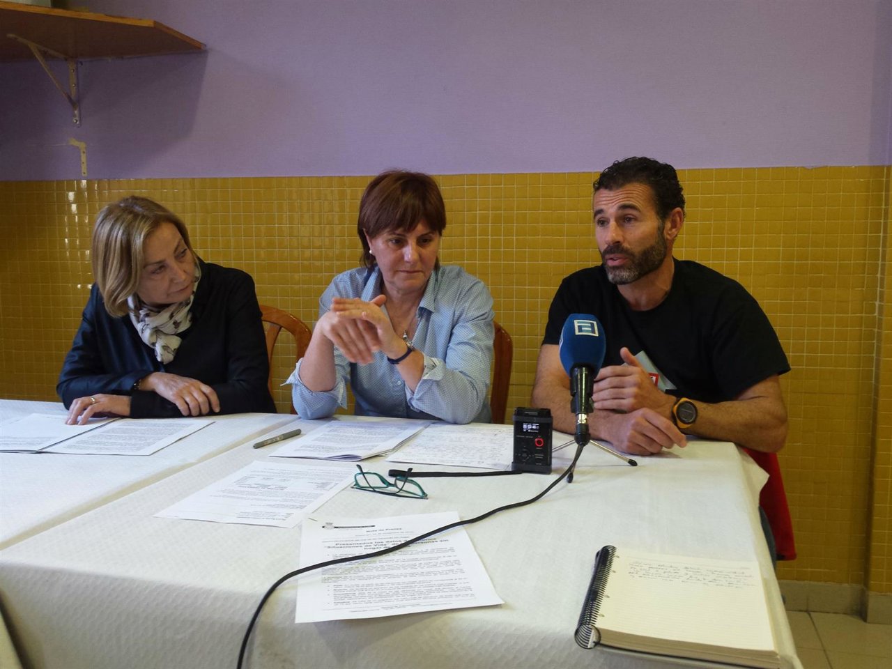 Presentación del informe sobre personas sin hogar en Avilés. 