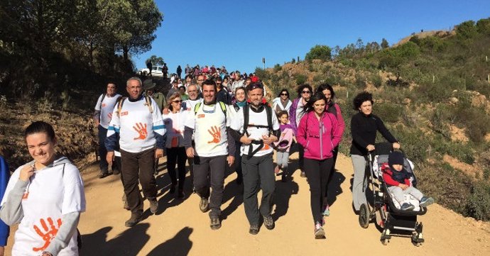Marcha por la Tolerancia Cero celebrada por el PSOE de Huelva