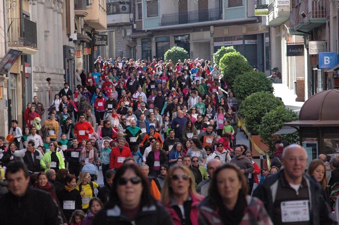 XII Carrera Solidaria por la Discapacidad en Teruel.