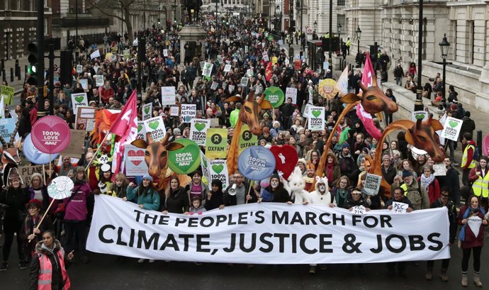 Marcha Global por el Clima en Londres
