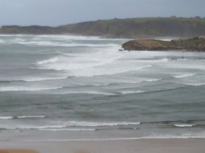 Mar, Olas, Oleaje En Cantabria