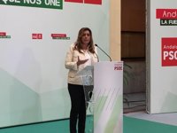 Susana Díaz hará campaña el día 7 en Cataluña y el 16 en Valencia