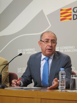 El consejero de Hacienda y Administración Pública, Fernando Gimeno.