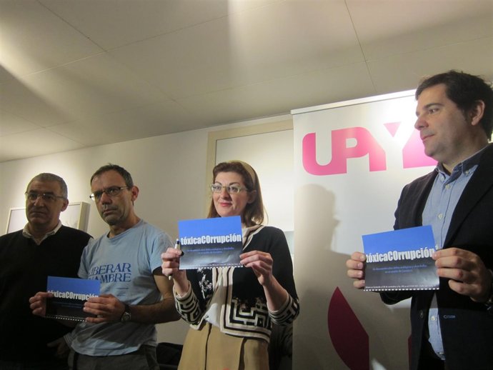 Ecologistas y UPyD denuncian la situación de la planta de Copsesa en Camargo 