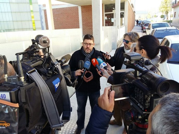 Miguel Sánchez, Ciudadanos, visita el auditorio de Puerto Lumbreras 