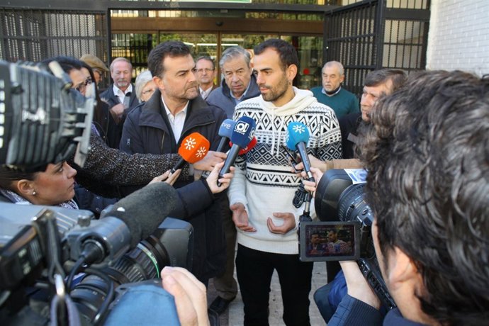 Bustamante en el Tiro de Línea.