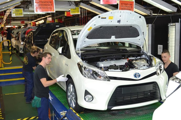 Producción del Yaris en Valenciennes (Francia)