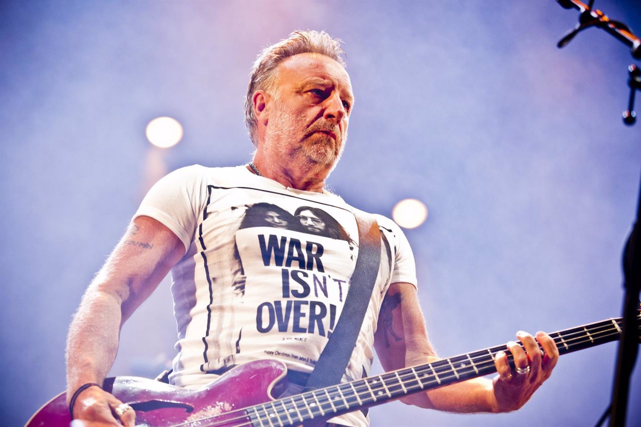 Peter Hook performs at Stockholm Culture Festival