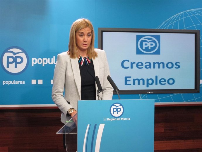 La vicesecretaria de Comunicación del PP Regional, Patricia Fernández