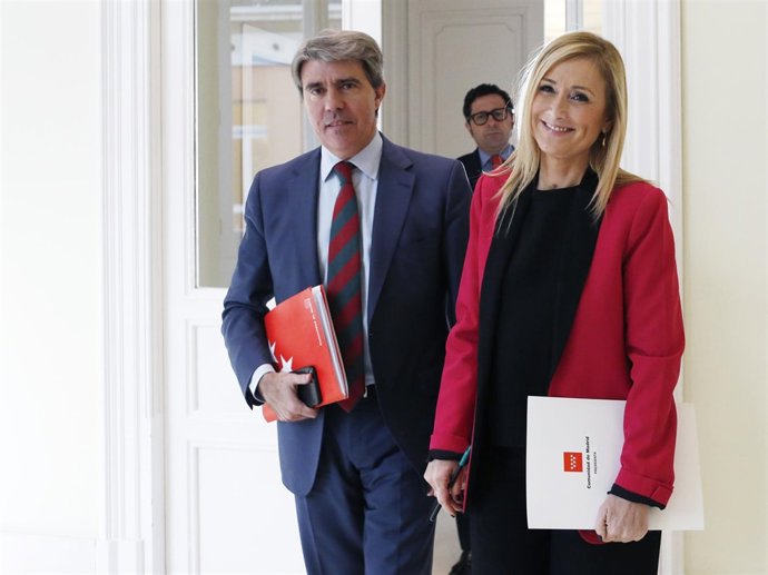 Cristina Cifuentes y Ángel Garrido