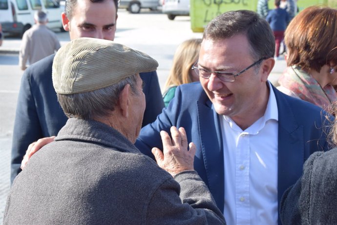 Miguel Ángel Heredia, PSOE, reparto informativo