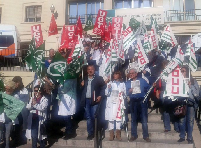 Manifestación en Málaga para que se reconozca la prescripción enfermera
