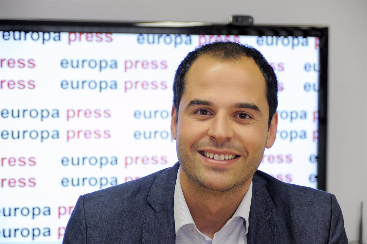 Ignacio Aguado en una entrevista en  Europa Press