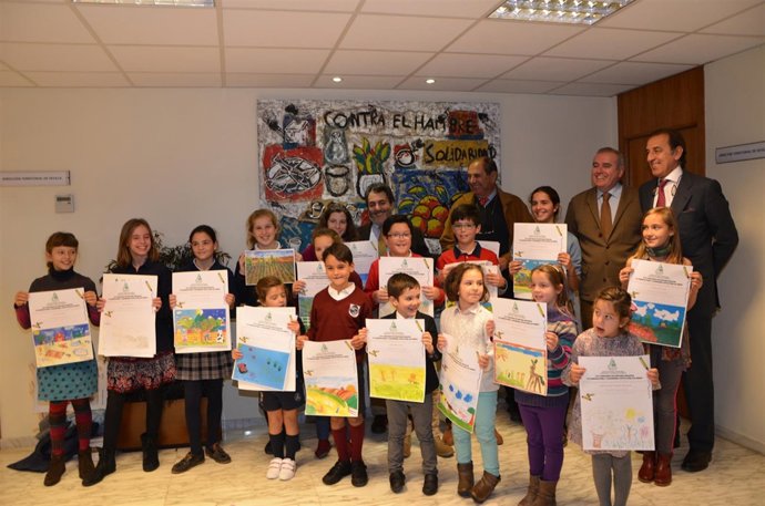 Premios de piintura infantil de Asaja-Sevilla y Fundación Caja Rural del Sur.