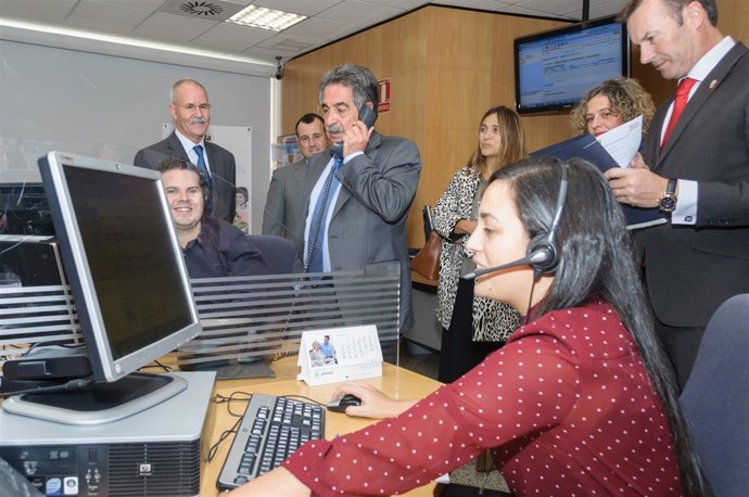 Revilla en la inauguración de las instalaciones 