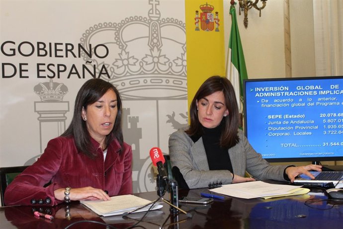 Rueda de prensa en Granada sobre la generación de empleo PFEA.